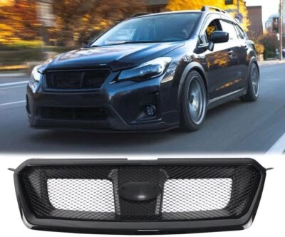 Front Painted Grille Sport Style For 12-16 Subaru XV Crosstrek Hybrid Impreza Foto 1 de 4