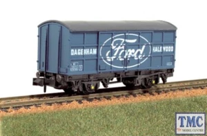NR-P57B Peco N Gauge Pallet Van, Ford, Dagenham - Halewood, Blue, No. 787047 - Picture 1 of 1