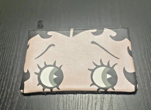 Betty Boop x Ipsy Makeup Bag Clutch Wallet Change Coin Purse Black Sequin 7x5” - Picture 1 of 8