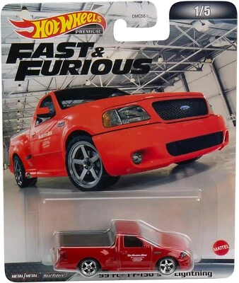 2022 Hot Wheels Retro Entertainment Fast & Furious ’99 FORD F-150 SVT LIGHTNING - Image 1 of 4
