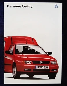 Der neue VW Caddy  Prospekt 9.1995 mit Farben und Polstern, - Picture 1 of 6