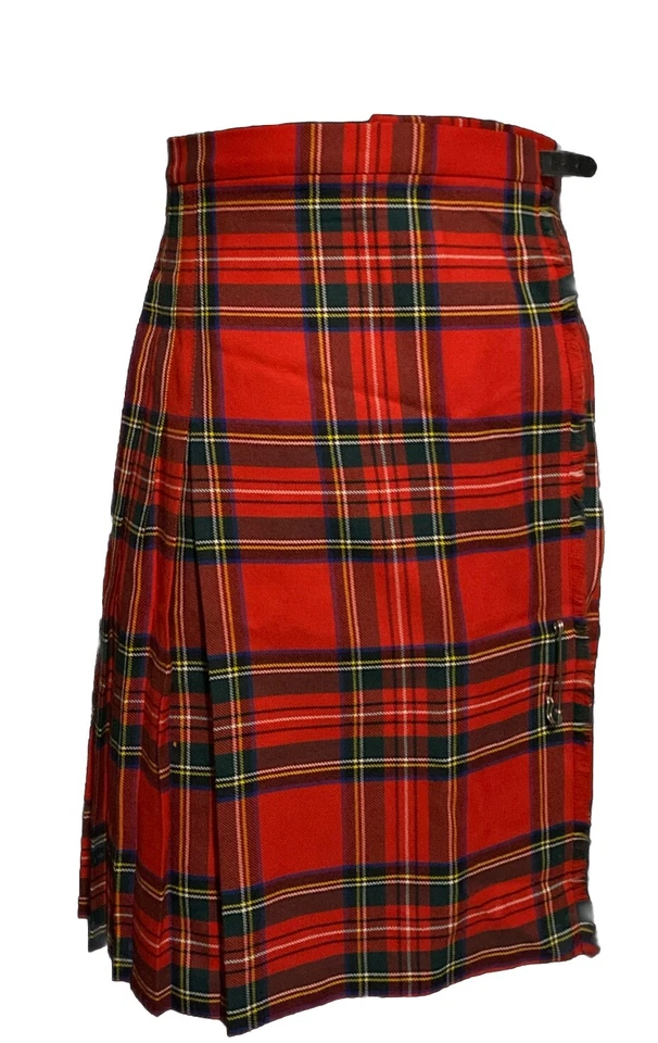 Charter Club by Jane Justin 红色格子印花羊毛裙 25/23 苏格兰设计 — 第 1/4 张图片