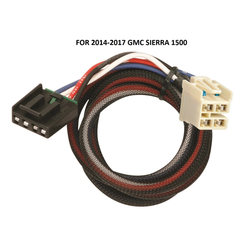 2014-2019 GMC SIERRA 1500 TEKONSHA 2-ШТЕКЕРНЫЙ АДАПТЕР ПРОВОДКИ УПРАВЛЕНИЯ ТОРМОЗАМИ ПРИЦЕПА - Изображение 1 из 1