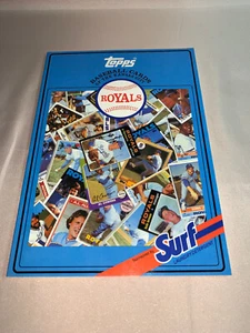 Kansas City Royals 1987 SURF Topps Baseball Karten Buch - Bild 1 von 4