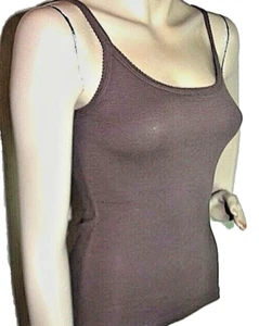 PETIT BATEAU Träger Top Basic Shirt braun 40 42 M neu 71€ NEW tags - Bild 1 von 5