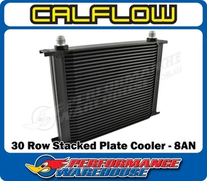 30 Row Stack Plate Engine/Transmission Oil Cooler Aluminium - Picture 1 of 5