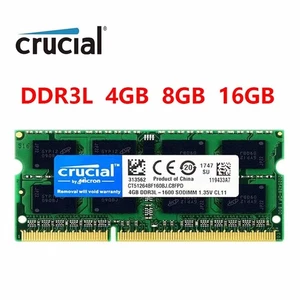 DDR3L 4GB/8GB/16GB/32GB 1600 PC3L-12800S 204Pin 1.35V SODIMM Laptop Memory Lot - Picture 1 of 8