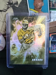 2018 Topps Fire #SD-3 Elvis Andrus Speed Demons acuñado en oro 🔥 - Imagen 1 de 10