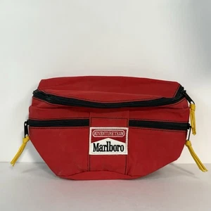 Vintage 90er Marlboro Adventure Team rot Bauchtasche Top Zustand - Bild 1 von 17