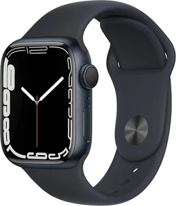 Apple Watch Series 7 - Aluminium - 45MM - Midnight Black - GPS - A2474 - Picture 1 of 7