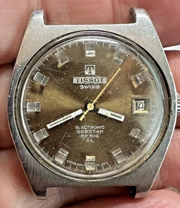 TISSOT SEA STAR Electronic Wrist Watch PROJECT Parts or Repair - Picture 1 of 9