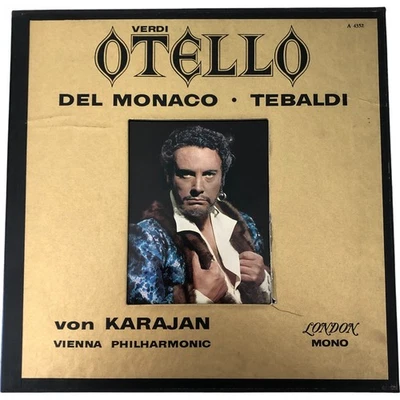 Giuseppe Verdi - Otello w Tebaldi/Del Monaco 1962 3x Vinyl Opera London Records - Image 1 of 4