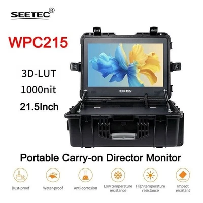 APUTURE Monitor de director portátil SEETEC WPC215 1000nit 21,5" 4K 3G-SDI HDMI