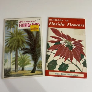 Conjunto de manual vintage de palmeras y flores de Florida - Imagen 1 de 7