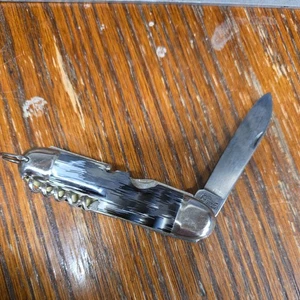 VINTAGE JOWIKA REPUBLIC OF IRELAND CAMP KNIFE TASCHENMESSER - Bild 1 von 6