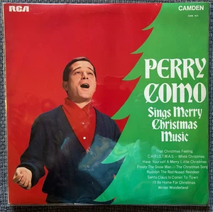 PERRY COMO SINGS MERRY CHRISTMAS MUSIC 12" LP - COVER VG+ VINYL EX+ CONDITION - Bild 1 von 3