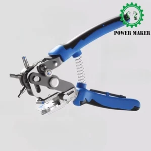 Manual Strap Punch Pliers Household Belt Leather Round Hole Labor-saving - Picture 1 of 9