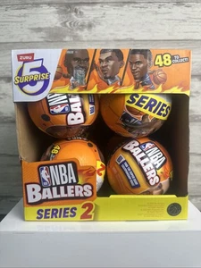 8) Zuru 5 Surprise NBA Ballers 2) Series 1 & 1) Series 2 Mystery Capsule Sealed - Bild 1 von 6