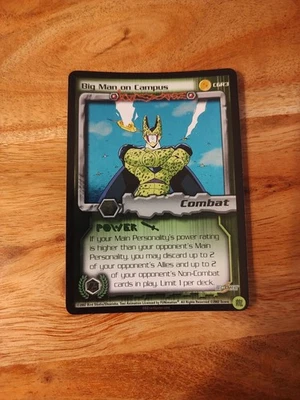 DBZ Dragon Ball Z FOIL Big Man On Campus CGR3 CCG Cell Games Saga Redemption MP - Image 1 of 4