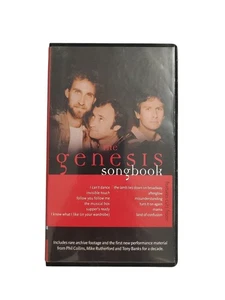Genesis - The Genesis Songbook (VHS, 2001)  - Bild 1 von 4