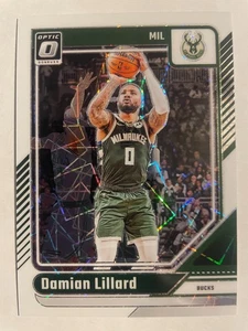 2024-25 Donruss Optic Damian Lillard White Velocity #83 Bucks #01/59 SSP ¡¡Lo último!!! - Imagen 1 de 2
