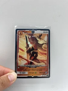 VCARD Gamersupps Rising Stars - Akumi - 1st Ed Holo 8 - 061/190 - Picture 1 of 2