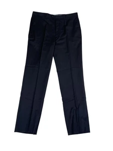 Tommy Hilfiger Wool Dress Slacks Mens 38x34 Navy Blue Pants Trim Fit Classic NEW - Picture 1 of 14