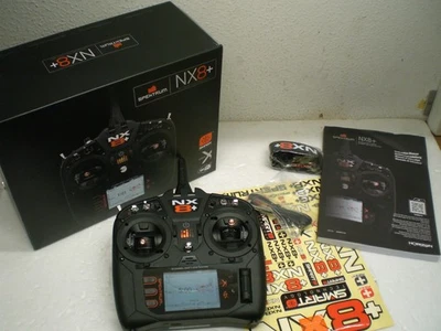 Spektrum NX8+ 20 Kanal RC Fernsteuerung DSMX Smart Telemetrie NEUWERTIG - Bild 1 von 4