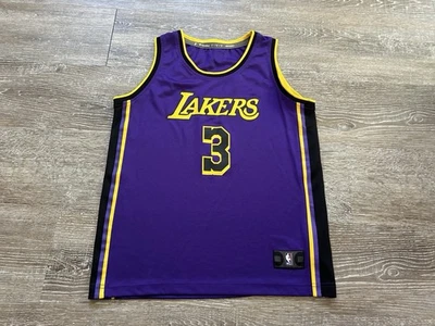 Camiseta Fanatics Anthony Davis Los Angeles Lakers Fast Break Youth Grande 2022 - Imagem 1 de 4