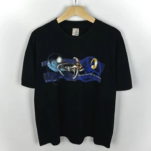 Vintage Star Trek Deep Space Nine Movie T Shirt Size Large Black 1999 90’s Rare - Picture 1 of 18