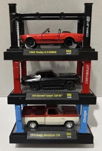 Lot Of 3 M2 Vehicles 1968 Shelby 1970 Camaro 1978 Dodge Adventurer Truck READ - Picture 1 of 23