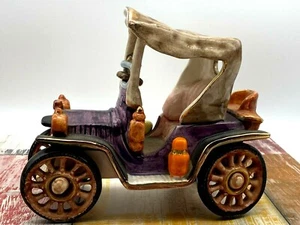 Collectible Vintage NY Porcelain Car Figurine Hand Crafted - Picture 1 of 8