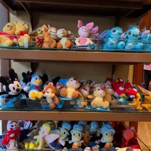 43 Styles Hongkong Disney Characters Lovely Shoulder Pal Plush Magnet Doll - Picture 1 of 44