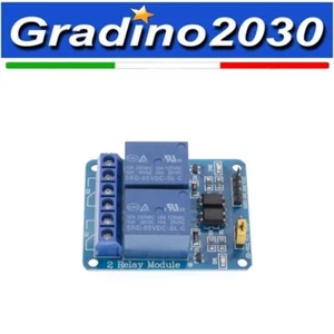 Modulo Relè 5V 2 Canali - Attivazione Basso Livello - Arduino Compatibile - Foto 1 di 1