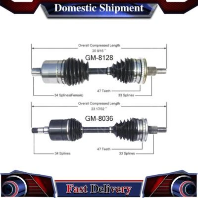 Junta del eje de transmisión delantero CV para Chevrolet Lumina 1998 1999 2000 2001 Foto 1 de 3