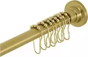 Kingston Brass SCC3117 Edenscape 60"-72" Stainless Steel Adjustable Tension Show - Picture 1 of 3