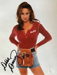 Debbe Dunning signiert Heimwerker (Heidi) Werkzeugzeit 8 x 10 Foto JSA N35173 - Bild 1 von 2