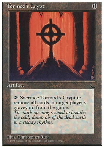 MTG magic cards 1x Tormod's Crypt Chronicles Light Play, English - Image 1 of 1