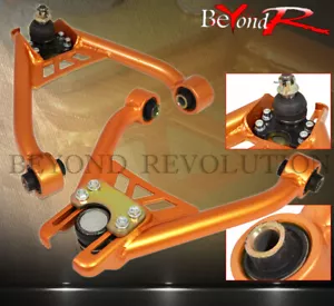 For 00 01 02 03 S2000 S2K Ap1 Adjustable Front Camber Control A-Arm Bar Kit Gold - Picture 1 of 1