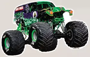 Grave Digger Car Vinyl Window Decal Graphic Laptop Monster Jam Sticker Truck NEW - Picture 1 of 5