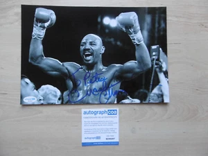 Marvelous Marvin Hagler signed 8x12 inch Photo ACOA - Picture 1 of 2