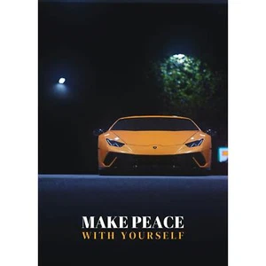 Motivational Poster – Lamborghini Huracan Inspiring Text #003 - Picture 1 of 14