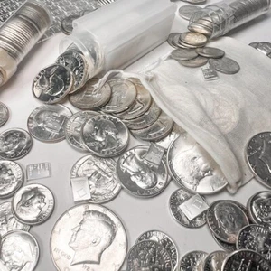 UNCIRCULATED (BU) SILVER COIN Hoard | 90% Silver Coins | .999 U.S. Silver - Picture 1 of 5