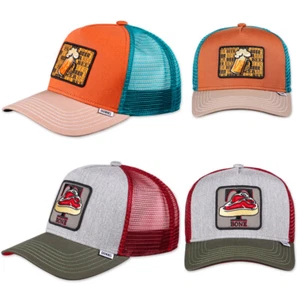 Djinns HFT Food Cap Mesh Trucker Kappe High Fitted Beer Pina Waffel T-Bone Royal - Picture 1 of 14
