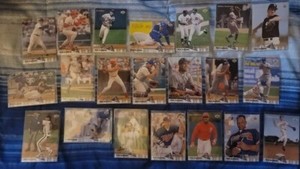 MLB Peter Gammons Inside the Numbers inserts Card Lot