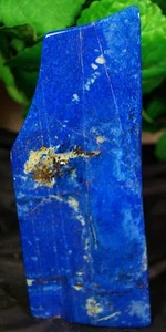 KÖNIGSBLAUER LAPISLAZULI HANDPOLIERT KRISTALL MINERAL EXEMPLAR 1925 G Heilung - Bild 1 von 5