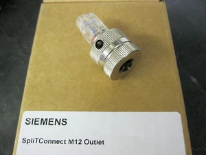 Confezione da 5 prese SIEMENS 6GK1905-0AB10 SpliTConnect M12 PROFIBUS PA - Foto 1 di 2