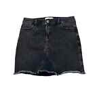 Abercrombie Kids Black Denim Skirt Size 13/14