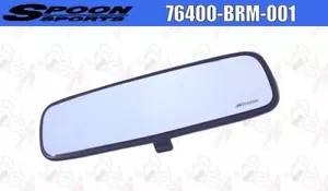SPOON SPORTS Genuine BLUE WIDE REAR ROOM MIRROR 76400-BRM-001 JDM - Picture 1 of 8