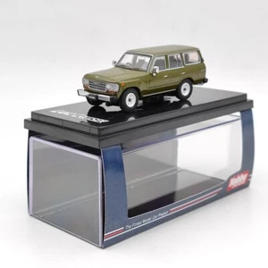 Hobby Japan 1/64 TOYOTA LANDCRUISER 60 GX 1988 Green HJ641039BGR Diecast Model